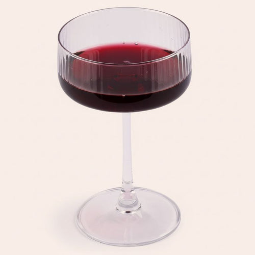 Set 6 Copas de Vino tinto 255 ml Vidrio Transparente