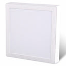 Panel Led Sobrepuesto Cuadrado Blanco 24W Luz Calida