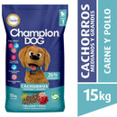 Alimento Para Perro Cachorro Carne, Pollo Y Leche 15 Kg