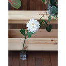 Vara Flor Artificial Crisantemos 55 cm Crema
