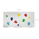 Piso De Ducha Antideslizante Pies 78X36 Cm Pvc Multicolor