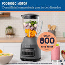 Licuadora Con Teclas 1.5 Litros Gris Blstpeggpb-052