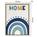 Cuadro Rainbow Home 30X40