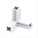 Conector Esquina Tipo C 23. 5 Mm angulo Para Muebles