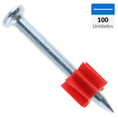 Clavo disparo SDM 3,7 x 38 mm 100 unidades