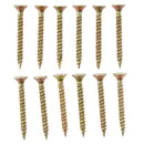 Tornillo Madera Madera 1-1/2 Pulg 9 Mm 12 Unidad(Es)