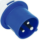 Adaptador industrial IP44 3X 2P+T 10/16A 250V