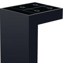 Pata lance abs 120 mm negra