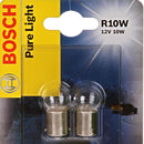 Set Ampolletas Auto R10w 12v 10w Halogena 2 Unidades