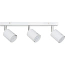 Barra Led Silo 3 Luces Acero Blanco