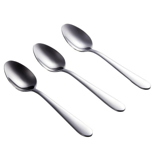 Set 3 Cucharas Cena Just Home Collection Inoxidable Plateado