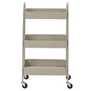Carrito Multiuso Con Rueda Gris