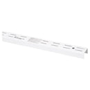 Soporte doble graduable metal 37 cm Blanco