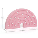 Letrero Deco Led Arco Rosa