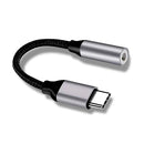 Adaptador Audio Jack 3. 5Mm A Usb Tipo C Para Celular
