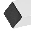 Pata cuadrada abs blanco 40x100 mm