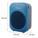 Calefactor Electrico 2000 W Radiacion Sun-10 Blue Azul