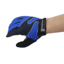 Guante Hombre De Pvc M Azul, Negro Y Gris