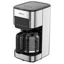 Cafetera 1.5 l 800 W Plateado/ Negro