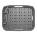 Secaplatos Plastico 34X43X12,6 Cm Gris