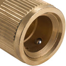 Conector Para Manguera 3/4 Pulg De Bronce Sin Stop