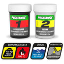 Pegatanke Soldadura Epoxica 2 Componentes En Frio Color Acer