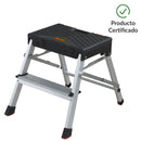 Escala De tijera Aluminio 65 cm 2 Peldanos