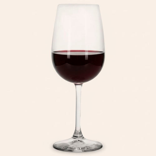 Set 6 Copas De Vino Tinto 540 Ml Cristal Transparente