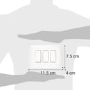 Interruptor triple 9/32 10 A Modus Plus Blanco