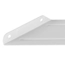 Soporte lateral para repisa acero 5 cm blanco
