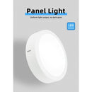 Pack 2 Panel Led Sobrepuesto Circular Blanco 18W Luz Fria..