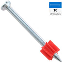 Clavo Disparo Sdm 3,7 X 51 Mm 10 Unidades