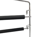 Colgador de ropa metal con 5 barras con espuma