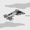 Bisagra Recta 26mm Pack 20 unidades