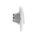 Interruptor Pulsador Blanco Domino Sencia