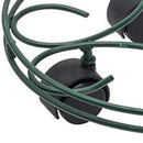 Portamacetero Circular Metalico Con Ruedas P/Macetas 31 Cm