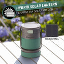 Linterna Farol Con Carga Solar 500 Lumenes