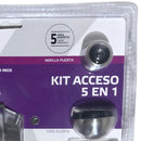 Kit cerradura de acceso pomo inox FX