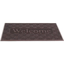 Limpiapies Welcome 45x75 cm Caucho Gris