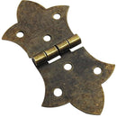 Bisagra decorativa estilo flecha 31 x 57 mm bronce antiguo 2 unid