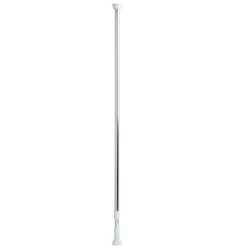 Barra Cortina Bano Extensible 110 a 200cm Aluminio