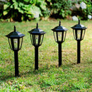 Pack 4 Estacas Solares Led 1 W Ip54 Luz Fria