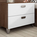 Pata conica abs blanco 100 mm