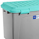 Baul 43.3X52.7X80 Cm 123 L Turquesa