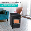 Estufa Gas Kgq-15N Negro