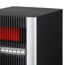 Estufa Infrarroja Electrica 1500 W Infrarrojo Kph-96T Negro