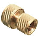 Conector Para Manguera 3/4 Pulg De Bronce Sin Stop