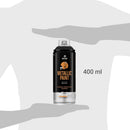 Pintura Metalizada Spray 0.4 L Brillante Negro