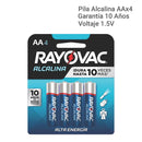 Pilas Alcalinas Rayovac Aax4