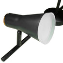 Barra Led Pipa 3 Luces Metal Negro